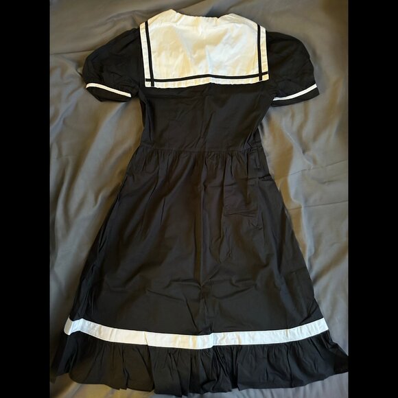 Black Sailor dress - Picture 2 of 4